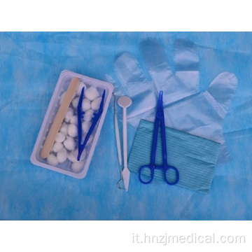 Kit per igiene orale monouso per strumenti dentali